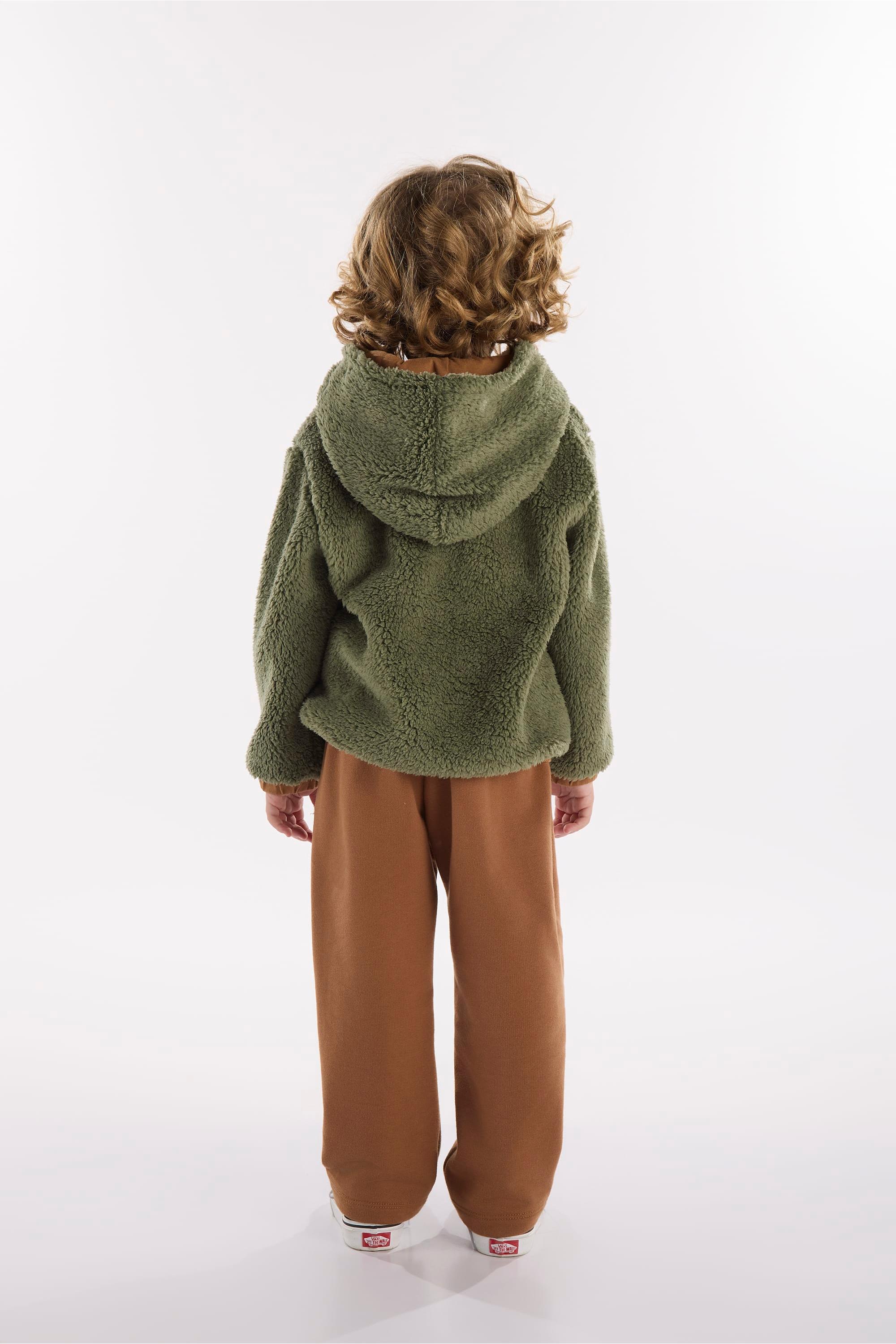 Conjunto Vegetais Infantil Masculino com Blusão e Calça (Verde) Três e Já - Imagem 29